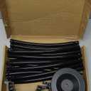 Lettry Flag Pole Christmas Tree Kit, Includes Flag Pole Mega Topper Light Hook, Heavy-Duty Metal Hoop, Telescoping Flagpole Tree Light Hanging Set for Xmas Outdoor Patio Yard, Not Include Lights