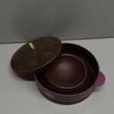 POPCO Silicone Microwave Popcorn Popper with Handles, Silicone Popcorn Maker, Collapsible Bowl and Dishwasher Safe - (Dark Orchid)