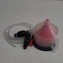 22-Piece No-Spill Coolant Filling Funnel Kit and Siphon Hose Pump, Radiator Coolant Filling Spill-Proof Funnel Kit with Adapters, Extensions, PVC Hose, Engine Oil Funnels, Towel for Universal Vehicle