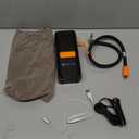 MU-002 Portable Air Compressor for Car Tires - 150PSI Rapid Tire Inflator with 15000mAh Battery & LED Light, Ultra-Light 1.3lbs for SUV, Truck, Bike, Ball & Emergency Roadside Use