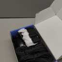 2-Kids Baby Car Camera Dual Monitor  7 Inch Display with Two Rear Facing Car Seat Cameras, 1080P HD Night Vision IR-CUT, USB Powered Plug and Play Backseat Baby Monitor for Infant & Toddler Safety (White)