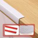 22 Feet Flexible Inside & Outside Corner Trim Molding, Peel and Stick Molding Trim for Walls, Corner Trim molding, Wall Corner Protector (White, Width 1.6 in)