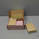 Winoo Design 100 PK Pink and Gold Thank You Cards with Envelopes Bulk - 5 x 3.5 Inches Personalized Thank You Notes for Baby Shower Wedding Small Business Graduation Funeral Birthday