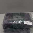 GLAMBURG 100% Cotton 2 Pack Oversized Bath Towel Set 28x55 Inches, Ultra Soft Highly Absorbant Compact Quickdry & Lightweight Large Bath Towels, Ideal for Gym Travel Camp Pool - Charcoal Grey