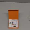 Smart Ring Heart Rate Monitor Fitness Ring Blood Pressure Sleep Tracker Fitness Tracker Pedometer Calories Step Counter Waterproof Smart Rings for Men Women with Charging Case (#20, Gold)