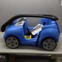 Step2 Whisper Ride II Buggy Kids Push Car, Ride On Toy, Stroller Substitute, Includes Seat Belt & Horn, Made of Durable Plastic, Max Weight 50 lbs., For Toddlers 1.5-4 Years Old, Blue (Large)