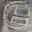 Amazon Basics Extension Cord, 6 Ft, 3 Prong Outlet Extender, Indoor Extension Cord, 13 Amps, 125V, White