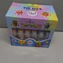 24 Colors Tie Dye Kit, Tie Dye Set for Kids, Pre-Filled Bottles, Non Toxic Permanent Fabric Dye Art Set, Easy DIY Fabric Art - Create Fun (24 Colors)