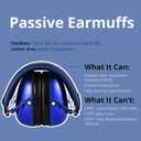 2 x 130 - Kids Ear Protection Earmuffs, One Size for 3-16 Yr Old