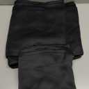 LEMOMO Blackout Curtains 42 x 63 inch/Black Curtains Set of 2 Panels/Thermal Insulated Room Darkening Bedroom Curtains