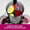 Omega Cold Press Juicer – Hands Free Juicer Machine for Vegetables and Fruits with Wide Mouth Hopper for Whole Recipe Juicing, Slow Masticating, Time Saving Series, Easy to Clean, 150-Watt Motor