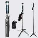 Camping Lantern, USB Rechargeable Magnetic Camp Flashlight, Mini Camp Light for Power Outages and Emergencies, Hiking(TD-A2-1)