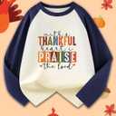 Funny Thanksgiving Shirts for Kids Girls Boys Turkey Pumpkin Toddler Graphic T-Shirt Clothes Tops Tee 2T-8Y