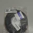 Black Rubber Weather Stripping Door Seal Strip, D Shape Door Weather Seal Strip, SelfAdhesive Soundproofing Frame Insulation Tape for Doors Frame/Window Seal,Blocks Cold Drafts Noise