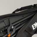 EMART Backdrop Stand, 8.5ft Height 10ft Width Adjustable Photography Background Support Poles with Heavy Duty Flat Base, Photo Metal Steel Pipe and Drape Frame Kit for Parties Birthday Wedding - Black