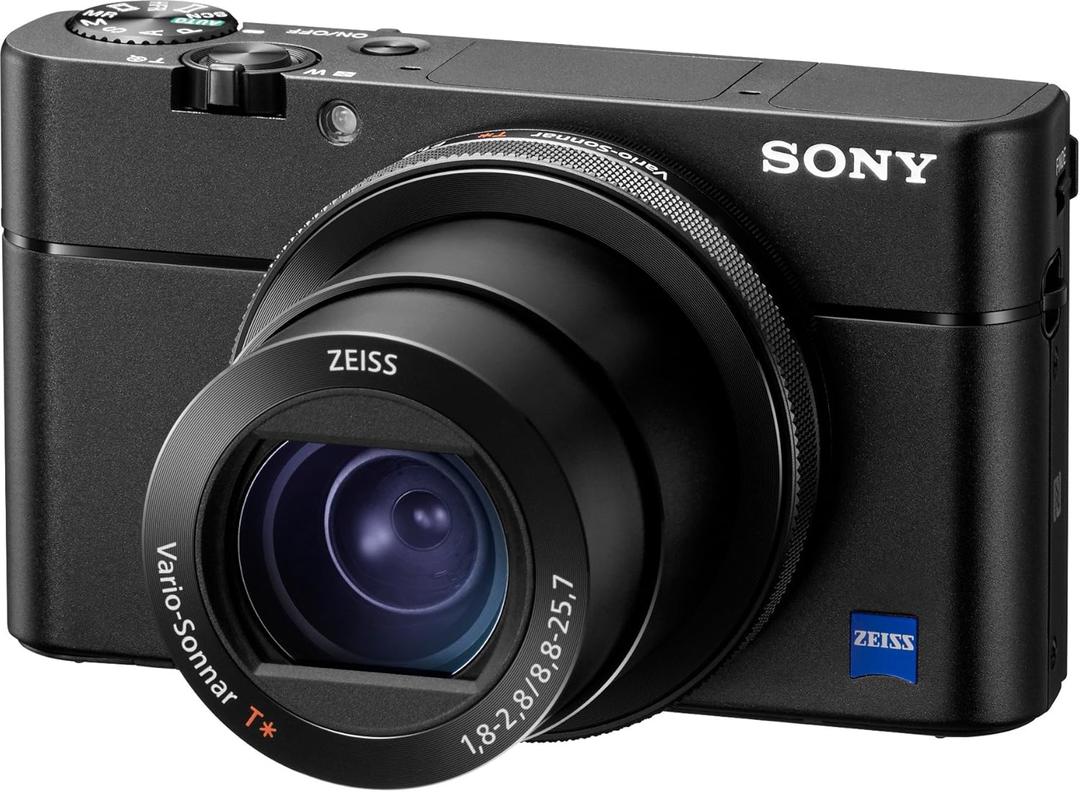 Sony Cyber-Shot DSC-RX100 V 20.1 MP Digital Still Camera with 3" OLED, flip Screen, WiFi, and 1 Sensor DSCRX100M5/B