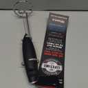 PowerLix Powerful Handheld Milk Frother With Stand Battery Operated Foam Maker Frother Wand For Coffee (A Black) 