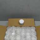 TUZAZO 48 Pack 2 Oz Small Plastic Container Jars with Lids and Labels BPA Free, Empty Round Clear Cosmetic Containers Plastic Slime Jars for Lotion, Cream, Ointments, Samples, Travel Storage (48)