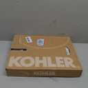 KOHLER K-35585 Cachet Recycled Plastic, Readylatch, Quiet-Close, Soft Close Round Toilet Seat