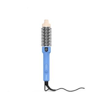 Farery Mini Thermal Brush for Short Hair, 1.2 Inch Ionic Heated Curling Brush, 3 Heat Settings up to 410F, Tourmaline Ceramic & Keratin Barrel, Dual Voltage Travel Hot Brush with Cool Tip