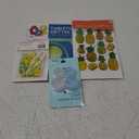 TABLETOP CRITTER PONG 3 BALLS & 3 STANDS, Metallic Pop Up Stikers , Body Basic 4 ct, MAKES 3 PINEAPPLE