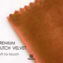 2 x Vitalizart Terracotta Velvet Ribbon Set 3/8" x 15 Yd Fall Ribbon Fabric Trim 3 Rolls * 5 Yd for Christmas Wreath Decoration Handmade Craft Ornaments Gift Wrapping & Bow Making