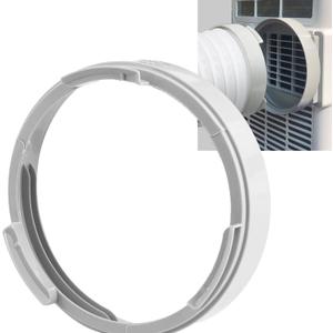 5.9 Inch Portable Air Conditioner Exhaust Hose Coupler, Round Coupler, Window Adapter Mobile Air Conditioner Accessories Not Universal, Check Compatibility