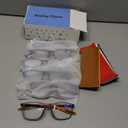 BLOEXCLU 6 Pack Reading Glasses for Men Sports Style Blue Light Blocking Readers with Spring Hinge Women Eyeglasses, +2.25