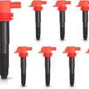 ENA Set of 8 Ignition Coil Pack Compatible with Porsche 2008 2009-2018 Cayenne 4.8L, 2011 2012 2013 2014 2015 2016 Panamera 3.6L V6, 2010-2016 Panamera 4.8 V8 Coils Replacement for UF660 C1793