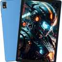 Tablet 10 inch, 32GB Storage,HD IPS Screen, Quad-Core,Dual Camera, WiFi, Bluetooth, Tablets with 6000mAh Battery, Type-C (Dark Blue)
