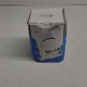 5 STARS UNITED Knee Pillow for Back Sleeping  Memory Foam Cushion for Sciatica Pain Relief  Under Leg Support for Sleeping on Back  Half Moon Bolster for Bed, White (Standard)