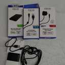 Lot of Z Gear, Gear Slim Power Bank With Duel Charging Ports, 6 FT Sync and Charging Cable, And Adaptive Fast Charge Wall Charger.