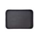 SANQIANWAN Faux Leather Valet Tray for Men Nightstand Bedside Entry Table Tray Catchall Tray for Keys, Wallet, Phone, Watch, Jelwery and Coin Gift for Dad Husband Boyfriend Uncle (Black)