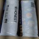 The Honest Company Comfort Dry Overnight Diapers, Up to 12 Hours Protection, Hypoallergenic, Cozy Cloud + Star Signs, Club Box Size 5 (27+ lbs), 40 Count