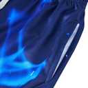 UNICOMIDEA 6-16T Boys Pants Girls Funny Joggers Sports Sweatpants with Drawstring (Blue)