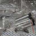 Consumest Corner Shower Caddy Standing - 3-Tier Stainless Steel Shower Organizer with Soap Holder and 4 Hooks, Large Capacity Corner Shelf Stand for Bathroom, Rest Room, Silver