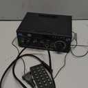 AK45 Stereo Home Audio Amplifier, 5.0 Mini Bluetooth Receiver, 300W *2 Blutooth HiFi Stereo Power Amplifier 2.0 Channel RMS 40W x 2 Home Stereo System with Remote Control Amp W/MIC,USB, RCA,FM Radio