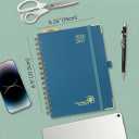 POPRUN Monthly Planner 2027-2028, 6.25" x 8.5", 18-Month Calendar Book
