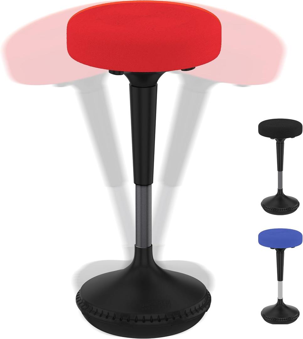 Wobble Stool Standing Desk, Flexible Seating Adjustable Office Ergonomic Seating, Wobble Stools for Alternative Classroom Seating, Active ADHD Chair, Wiggle Chairs, 13"