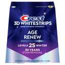 Crest 3D White strips Age Teeth Whitening Kit, 21 Treatments, Each with 1 Upper/1Lower, 42 Strips Crest 3DWhite Teeth Whitening Strips