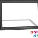 UPGRADED W10436252 Freezer Door Gasket Compatible with Maytag, Amana, Jenn Air, Kenmore, KitchenAid, Whirlpool Refrigerator Freezer Door Gasket WRF535SMBM00 W10164041 W10131754 Freezer Door Seal Black
