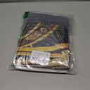 King Crown Shower Curtain Black and Gold Bathroom Decor with 12 Hooks 72x72 Inches