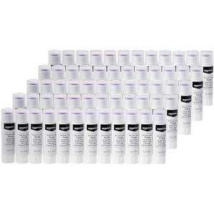 Amazon Basics Purple Washable School Glue Sticks for Classroom Supplies and Craft Projects, Dries Clear, 0.24-oz Stick, 60-Pack