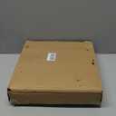 Plant Stand Indoor Outdoor Wood Mid Century Plant Stand for Indoor Plants, Modern Plant Table Round Plant Stool, Boho Rustic Wooden Stool for Plant Pot Hol (L) (Dark Brown)