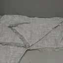 Beda Home Tassel Linen Textured Swag Valances for Farmhouses’ Kitchen; Rustic Short Swag Topper for Small Windows Bedroom Privacy Added Rod Pocket Design, Light Grey, 36 x36 inch, 1 Pair