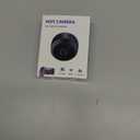 Secret Camera Spy Camera WiFi Home Security Camera Mini Hidden Camera Video Recorder Night Vision Live Feed Playback Phone App Control Nanny Cam Pet Camera (Black)