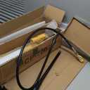 NEWTRY 5T Low Profile Hydraulic Jack Porta Power Kit + CP-180 Manual Hydraulic Hand Pump, Industrial Mini Hydraulic Cylinder, Stroke 0.24