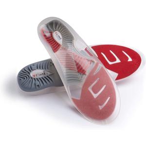 ALINE Shoe Inserts for Men & Women - Arch Support, Work Boot Insoles for Standing All Day, Plantar Fasciitis Relief, Flat Foot Sole Orthotics. Red - Men 8-9 / Women 9-10 / EU 40.5-42