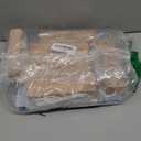 Glooglitter 6 Pack Sublimation LED Acrylic Photo Frames Night Lights Blanks with Warm Color Light with Wood Stand for Heat Press Machine Printing for Mothers Gifts(8 x 10 Inch)