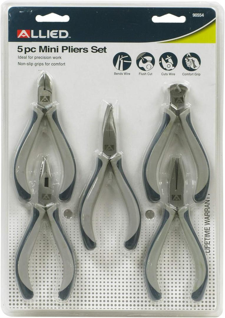5 PC. MINI PLIERS SET,90554